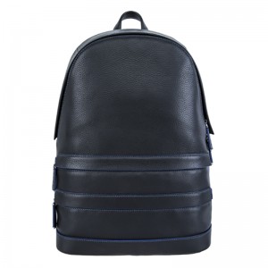 17SA-6739F Lav MOQ syningslinie i top kvalitet dekoreret fuldkorns læder mænds læder bærbar rygsæk taske